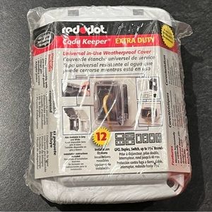 Red Dot CKPS 1-Gang Extra Duty Non-Metallic Weatherproof Receptacle Cover